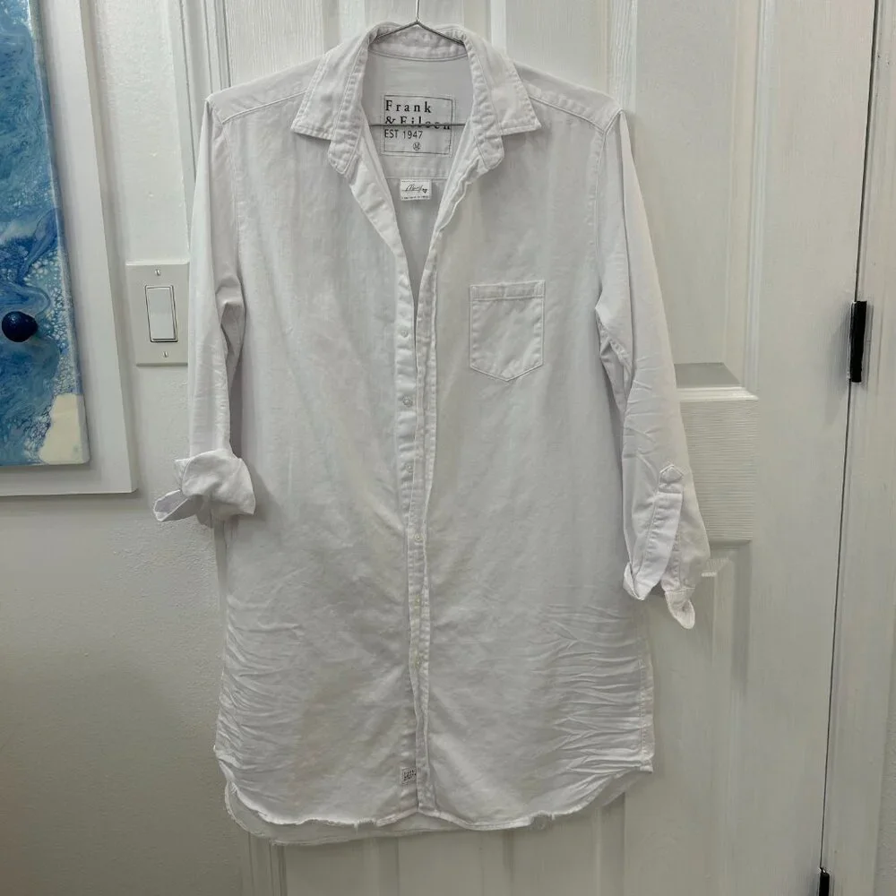 Frank & Eileen Mary classic shirtdress, Med - Picture 4 of 10